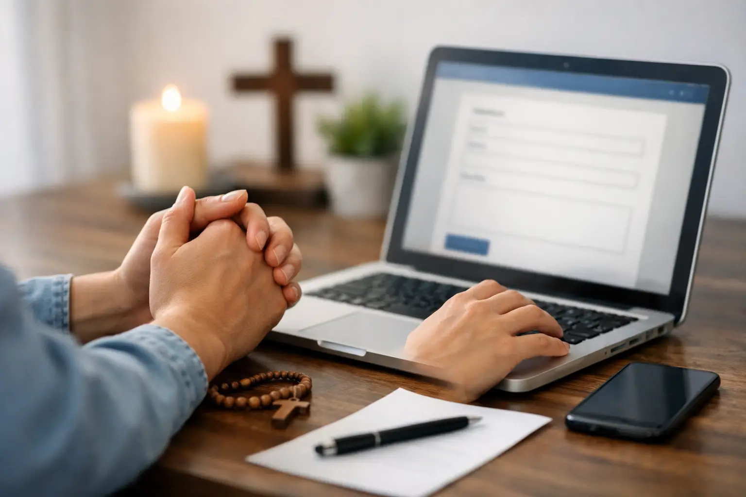 How to Submit a Prayer Request