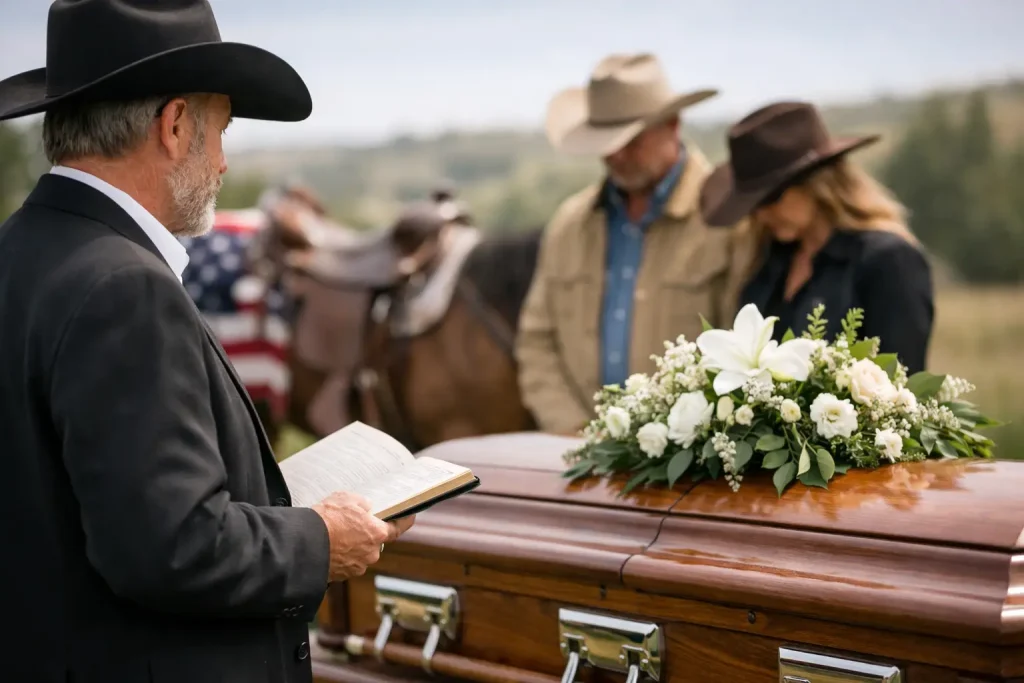 What a Cowboy Funeral Minister Provides