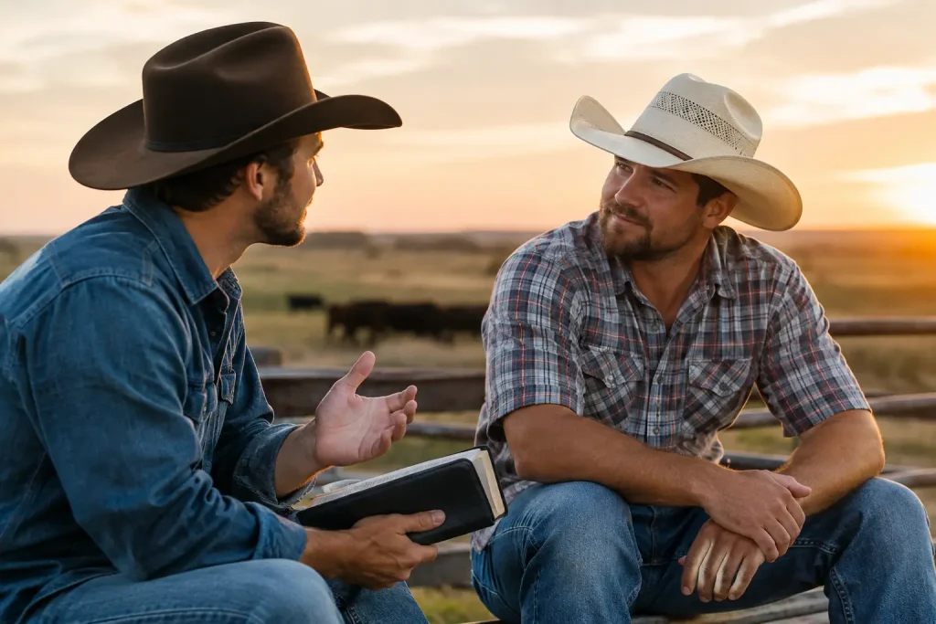 How to Share Scripture With Ranch Hands Well